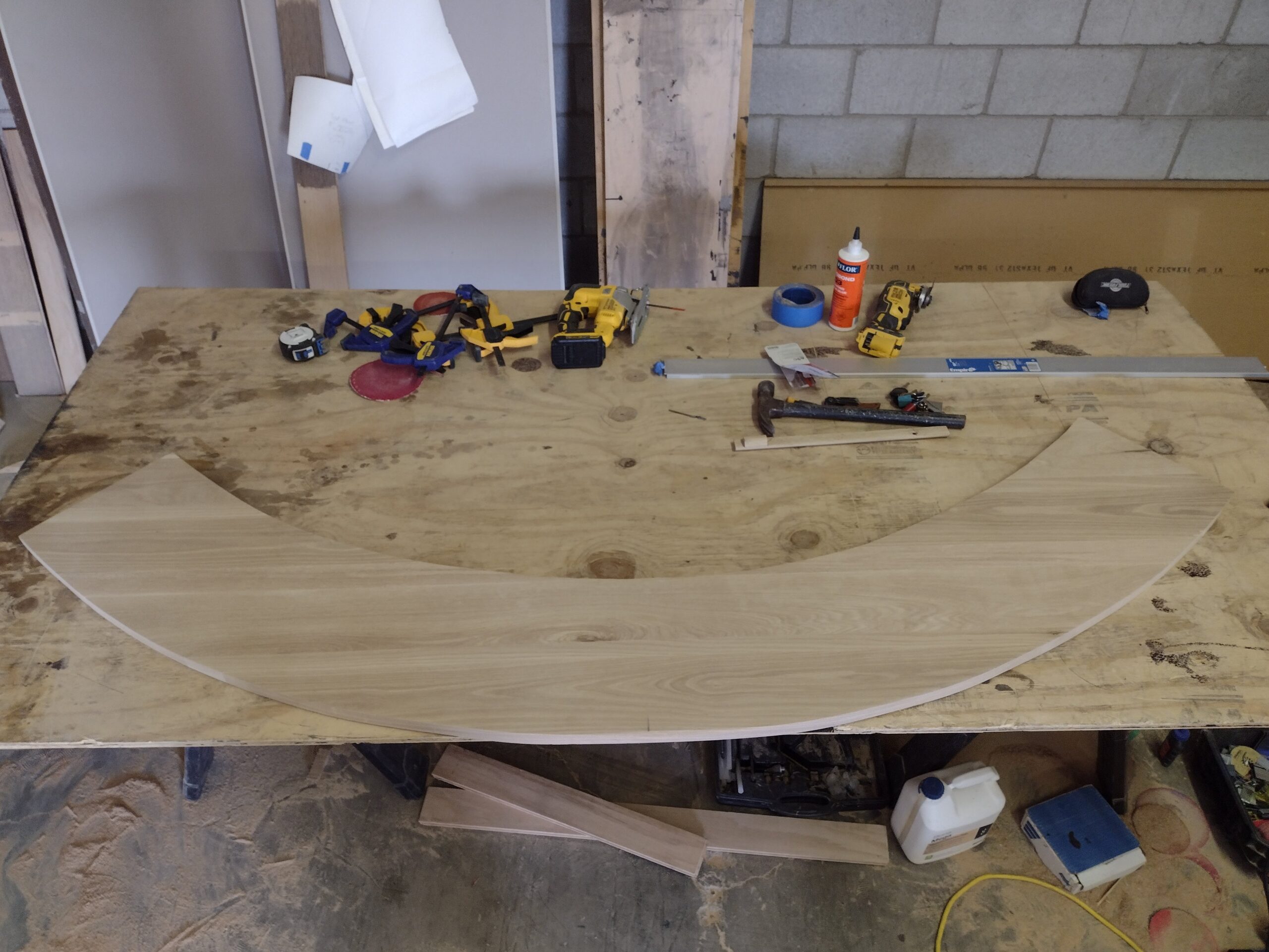 Workshop step fabrication