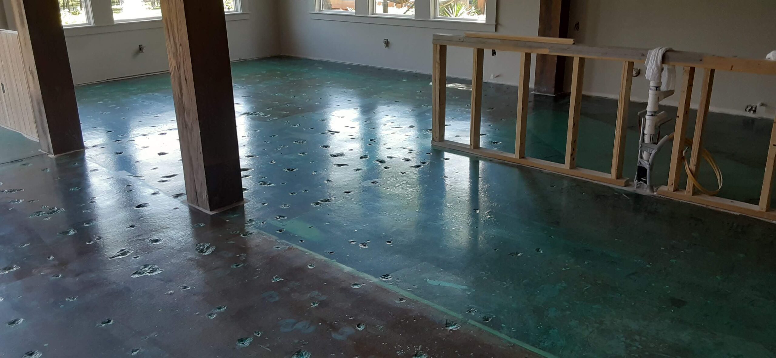 Subfloor preparation