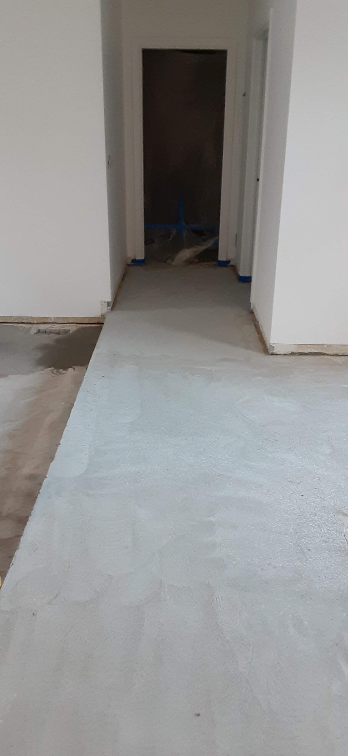 Concrete floor preparation